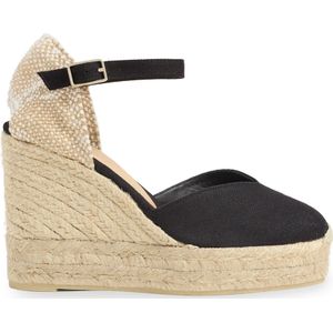 Castañer, Dames, Schoenen, Zwart, Maat: 40 EU Katoen,