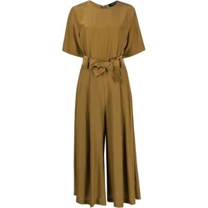 Fabiana Filippi - Jumpsuit - Groen - Zijde