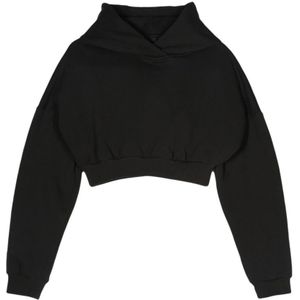 Entire Studios, Dames, Sweatshirts & Hoodies, Zwart, Maat: XS Katoen,