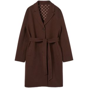 Gucci, Dames, Mantels, Bruin, Maat: S Zijde,