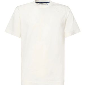 Burberry, Heren, Tops, Wit, Maat: M Katoen,