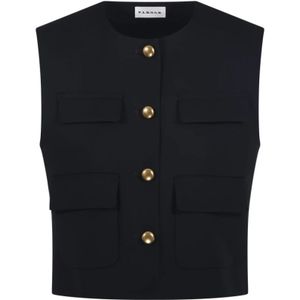 P.a.r.o.s.h., Dames, Jassen, Zwart, Maat: XS Wol,