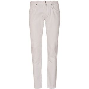 Incotex, Heren, Broeken, Wit, Maat: W36 Katoen,
