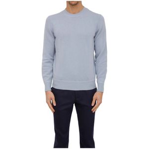 Eleventy, Heren, Truien, Blauw, Maat: M Wol,