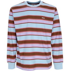 Obey, Heren, Sweatshirts & Hoodies, Veelkleurig, Maat: L Katoen,