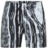 Carlo Colucci Zwemshorts 'De Cicco'  antraciet / zwart