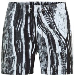 Carlo Colucci Zwemshorts 'De Cicco'  antraciet / zwart