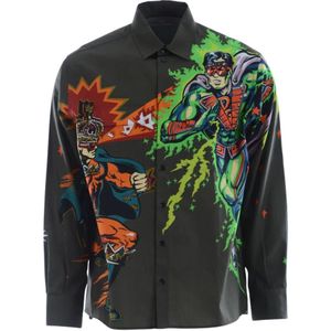 Dolce & Gabbana, Heren, Overhemden, Veelkleurig, Maat: 2XS