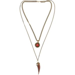 Roberto Cavalli, Dames, Accessoires, Geel, Maat: ONE Size Acryl,