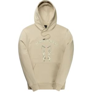 Daily Paper, Heren, Sweatshirts & Hoodies, Beige, Maat: L Katoen,