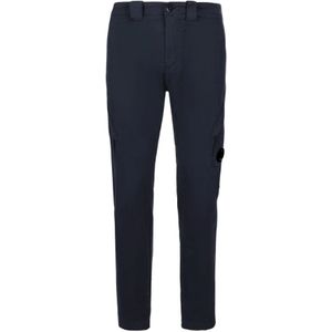 C.p. Company, Heren, Broeken, Blauw, Maat: M Katoen,