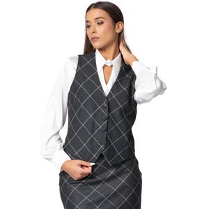 Kocca, Dames, Jassen, Grijs, Maat: XL