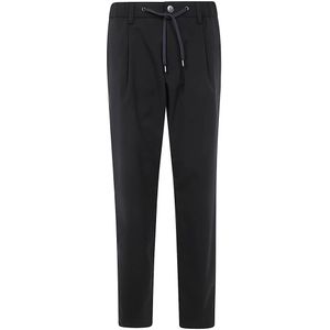 Herno, Heren, Broeken, Blauw, Maat: XL Polyamide,