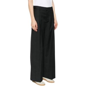 Isabel Marant, Dames, Broeken, Zwart, Maat: M Katoen,