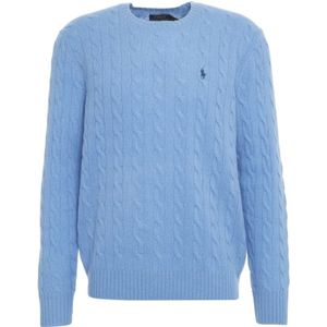 Polo Ralph Lauren, Heren, Truien, Blauw, Maat: XL Wol,