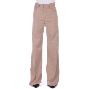Dondup, Dames, Broeken, Beige, Maat: W27 Katoen,