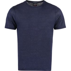 Paul & Shark, Heren, Tops, Blauw, Maat: S Linnen,