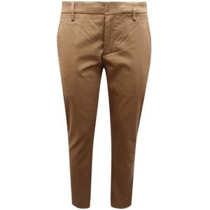 Dondup, Heren, Broeken, Beige, Maat: W30 Katoen,