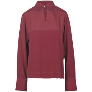 Ottod'Ame, Dames, Blouses & Shirts, Rood, Maat: S
