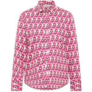 Eterna, Dames, Blouses & Shirts, Roze, Maat: M