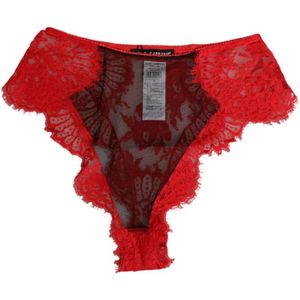 Dolce & Gabbana, Dames, Ondergoed, Rood, Maat: S Katoen,