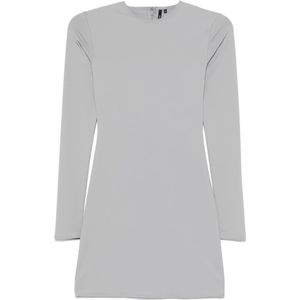 Entire Studios, Dames, Jurken, Grijs, Maat: S Spandex,