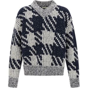 Dries Van Noten, Heren, Truien, Veelkleurig, Maat: L Wol,