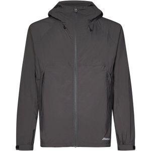 Mizuno, Heren, Jassen, Grijs, Maat: M Nylon,