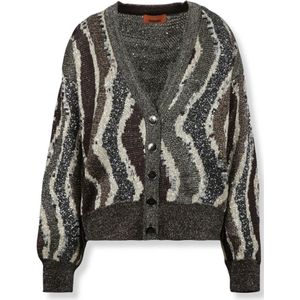 Missoni, Dames, Truien, Bruin, Maat: S Viscose,