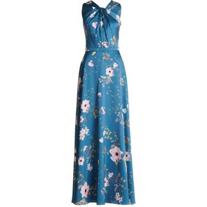 Vera Mont - Mouwloze Maxi-Jurk - Bloemenpatroon - Zachte Stof