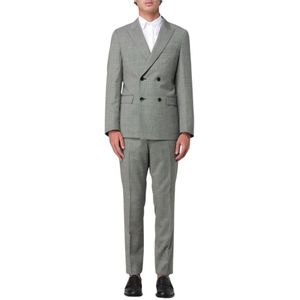 Hugo, Heren, Pakken, Grijs, Maat: M