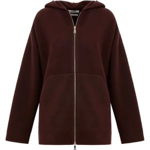 Max Mara, Dames, Sweatshirts & Hoodies, Rood, Maat: M