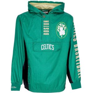 Mitchell & Ness, Heren, Sport, Groen, Maat: S Nylon,