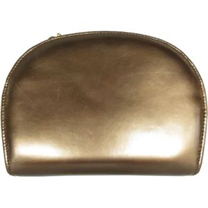 Salvatore Ferragamo Pre-owned, Dames, Pre-owned, Geel, Maat: ONE Size Leer,