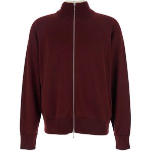 Jil Sander, Heren, Truien, Rood, Maat: XS Wol,