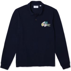 Lacoste, Heren, Tops, Blauw, Maat: S Katoen,