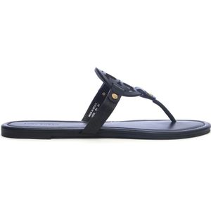 Tory Burch, Dames, Schoenen, Zwart, Maat: 39 EU Leer,