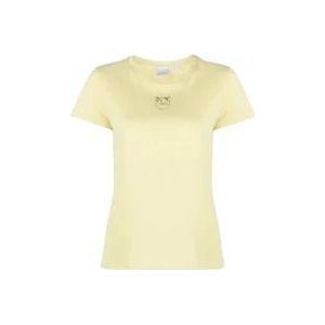 Pinko T-Hemden , Yellow , Dames , Maat: M