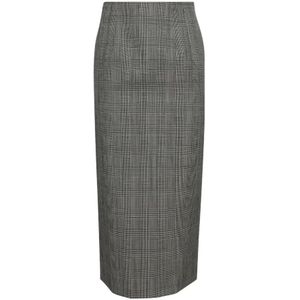 Wardrobe.nyc, Dames, Rokken, Grijs, Maat: XS Wol,