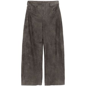 Salvatore Santoro, Dames, Broeken, Grijs, Maat: XS