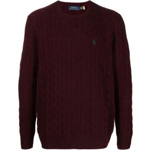 Polo Ralph Lauren - Vesten - Rood - Gebreide Kleding