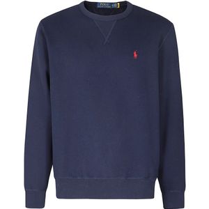 Polo Ralph Lauren, Heren, Sweatshirts & Hoodies, Blauw, Maat: M