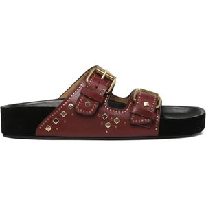 Isabel Marant, Dames, Schoenen, Paars, Maat: 39 EU Leer,