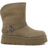 Guess - Dolsay - Enkellaarsjes - Bruin - Suède-effect