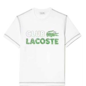 Lacoste, Heren, Tops, Wit, Maat: L