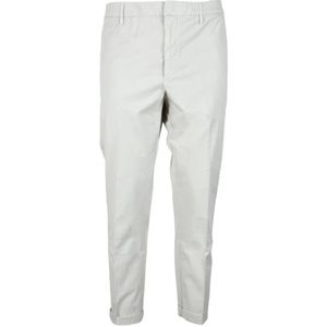 Dondup, Heren, Broeken, Blauw, Maat: W35 Katoen,