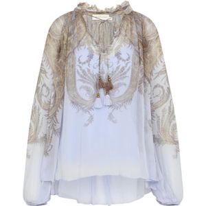 Zimmermann, Dames, Blouses & Shirts, Veelkleurig, Maat: M