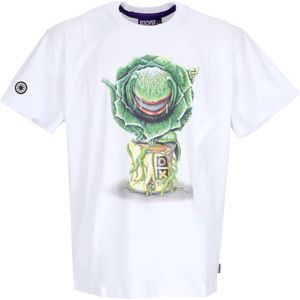 Octopus, Heren, Tops, Wit, Maat: XL Katoen,