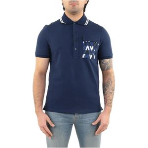 Valentino - Klassieke Polo Jersey - Blauw - Heren