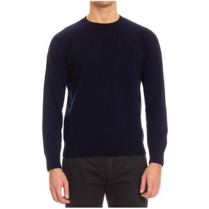 Gran Sasso, Heren, Truien, Blauw, Maat: L Kasjmier,